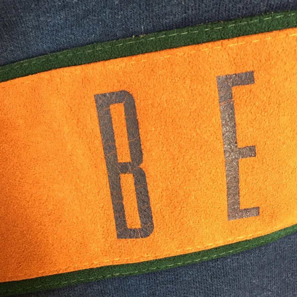 VTG 90s SDI Navy and Suede Bent Creek Golf Course Sweatshirt - Picture 3 of 11
